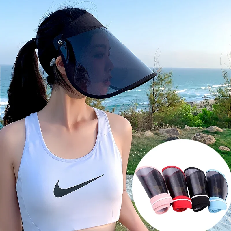 Summer Outdoor Travel Sunshade Hat with Foldable Large Eaves and Empty Roof Umbrella UV Resistant Hat Beach Hat Hats for Adult