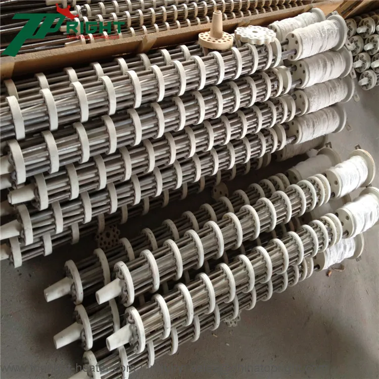 

Ceramic Bobbin Heating Electric Radiant Tube/Electric Heaters 380vac/Electric Heater Core for Furnace