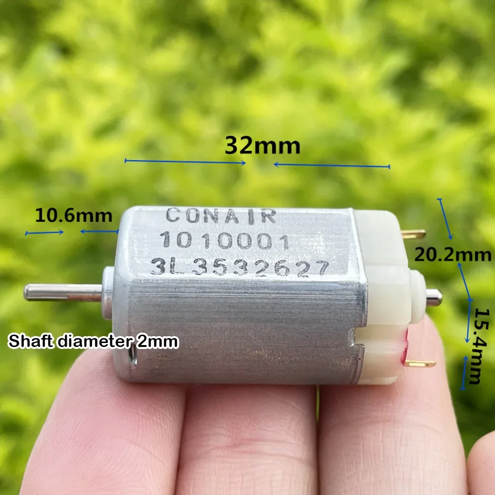 جونسون مايكرو 180 موتور تيار مستمر 3 فولت-12 فولت 13600 دورة في الدقيقة فرشاة كربون عزم دوران كبير لعبة كهربائية صغيرة آلات كهربائية مغناطيسية قوية #2