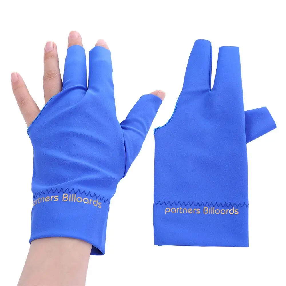 

Hand Three Finger Glove Table Game Non Slip Billiard Cue Gloves Billiards Gloves Separate-finger Glove three-fingered Glove