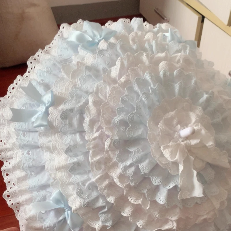 

Custom original design Lolita lace umbrella