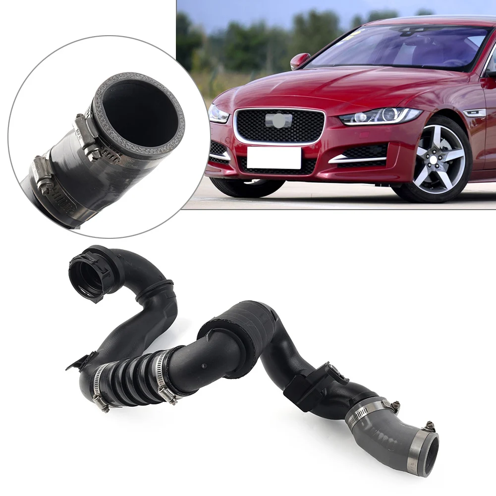 Car Intercooler Exhaust Outlet Air Filter Hose Pipe Tube T2H6776 For Jaguar XE XF F-PACE 2016-up