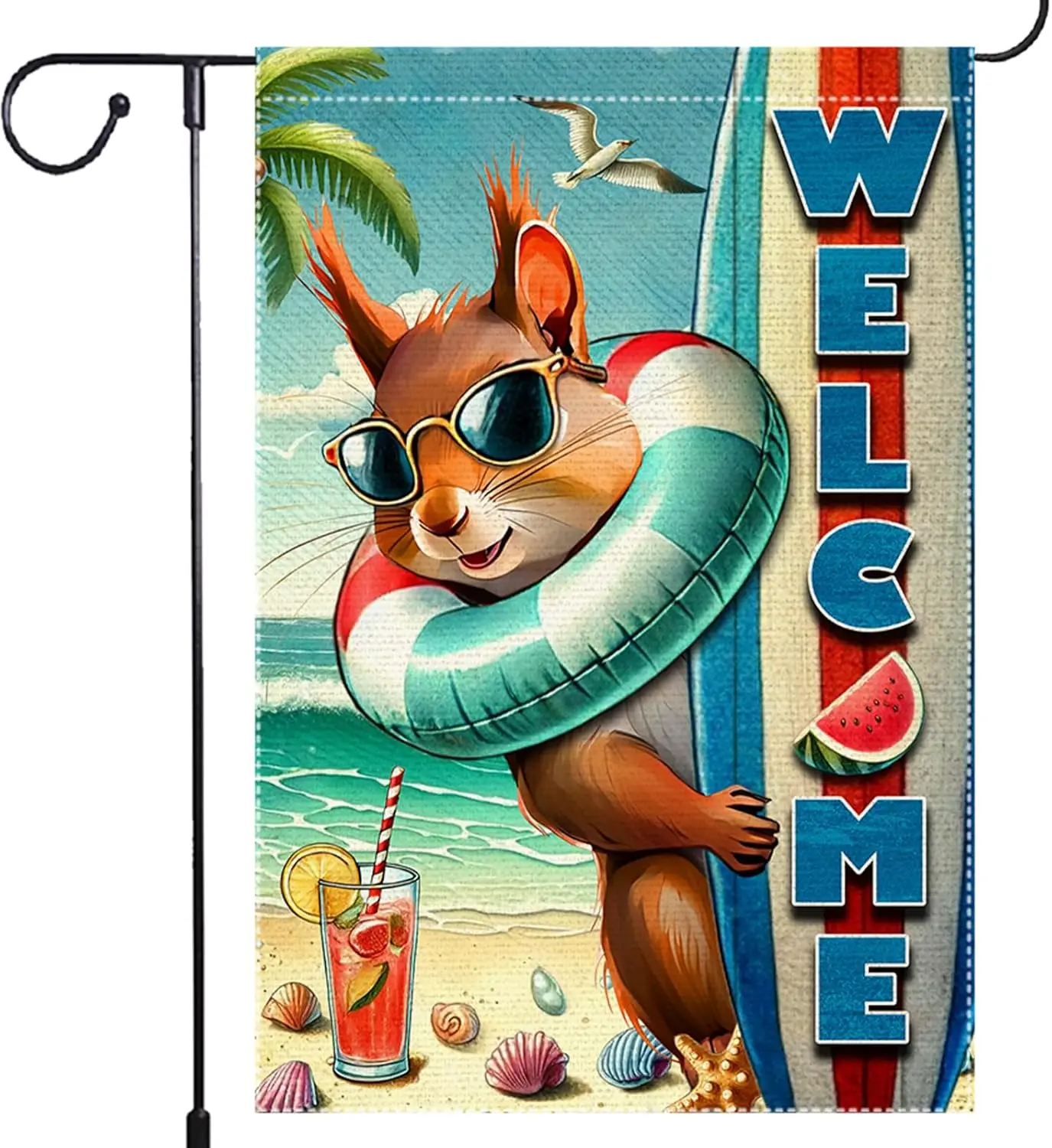Welcome Garden Flag…