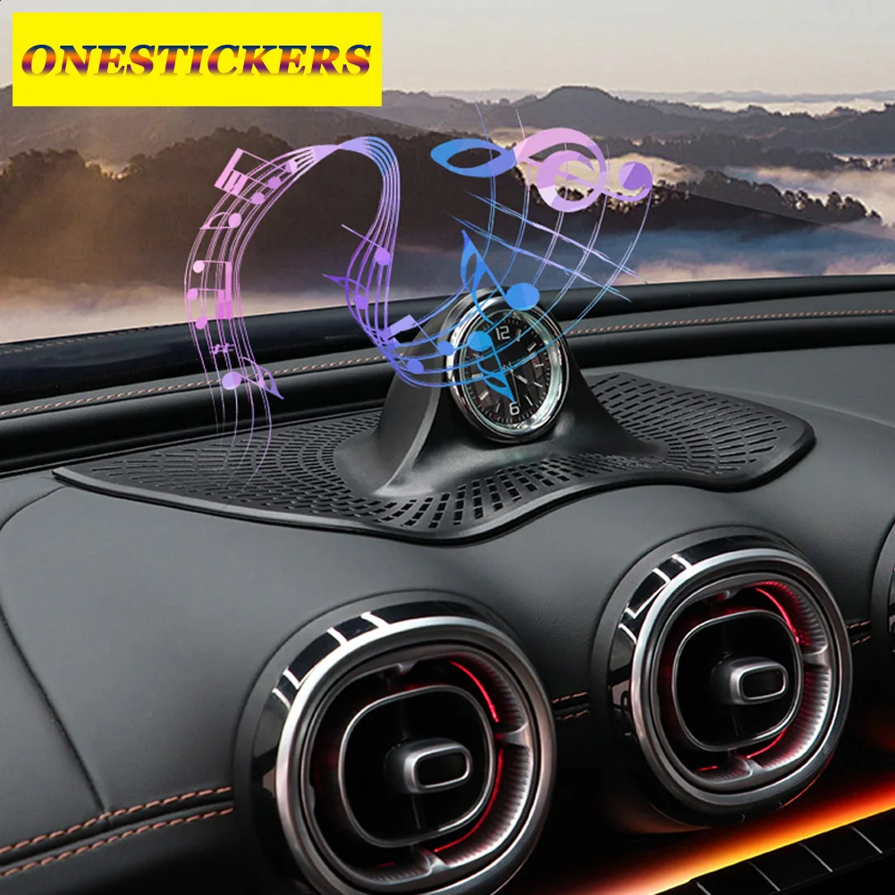 For Mercedes Benz GLC C Class X254 W206 AMG C43 GLC43 63 2022-2026 Car Accessories Central Control Dashboard Quartz Clock Watch