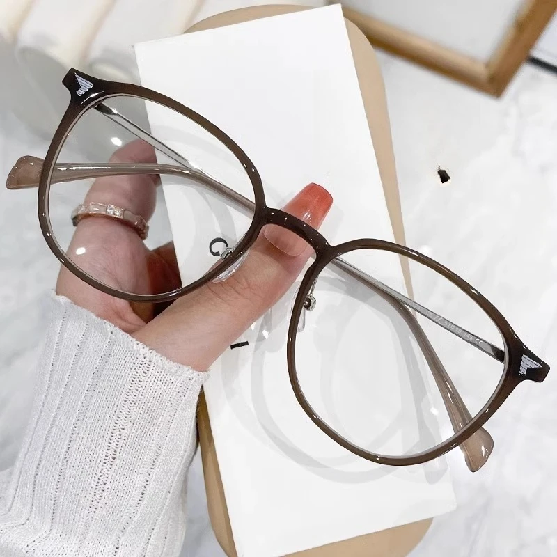 

Anti-Blue Light Plain Glasses Ultra-Light Blush Korean Anti Radiation Eyeglasses Frame Sunglasses Outdoor Hiking Riding Eyewear