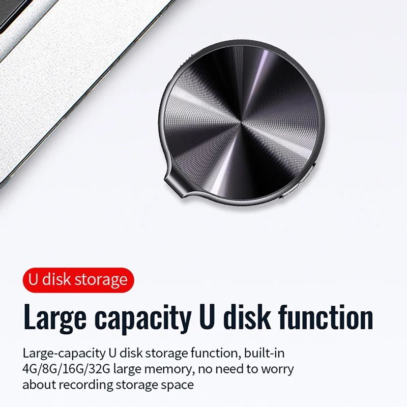 4GB-64GB سلسلة المفاتيح الصغيرة صوت المنشقة مسجل المحمولة HD الحد من الضوضاء ميكروفون الصوت الرقمي تسجيل الصوت مشغل MP3 #4