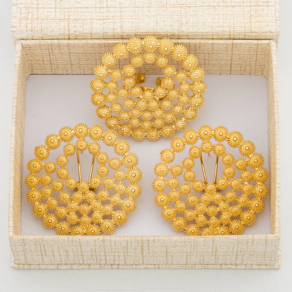 YM Jewelry Set Gold 4