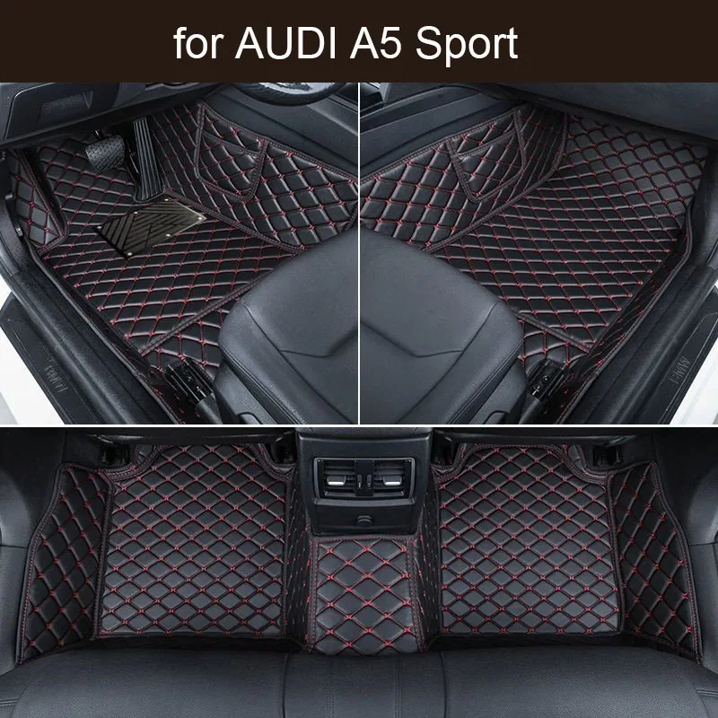 

Car Floor Mats for AUDI A5 Sport（Right driving）2010-2018 Accessories Customized Auto Carpets