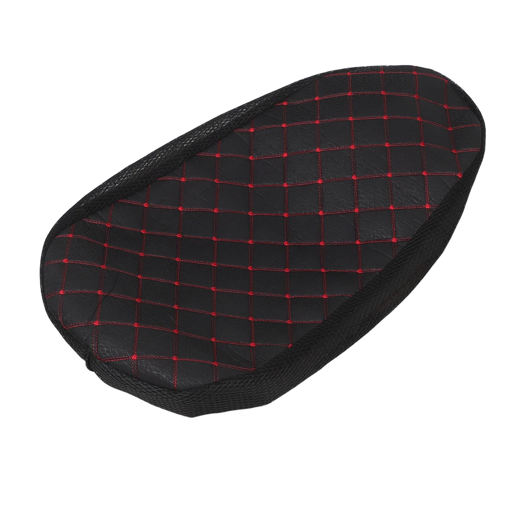 

Motorcycle Seat Cover PU Thickened Heat Resistant Sunproof Waterproof Scooter Moped Dirt Bike Seat Protector Cushion