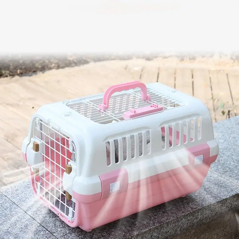 Pet Aviation Box Car Pet Cat Dog Checked On The Plane Air Transport Box Dog Cat Cage Portable Travel Super Large