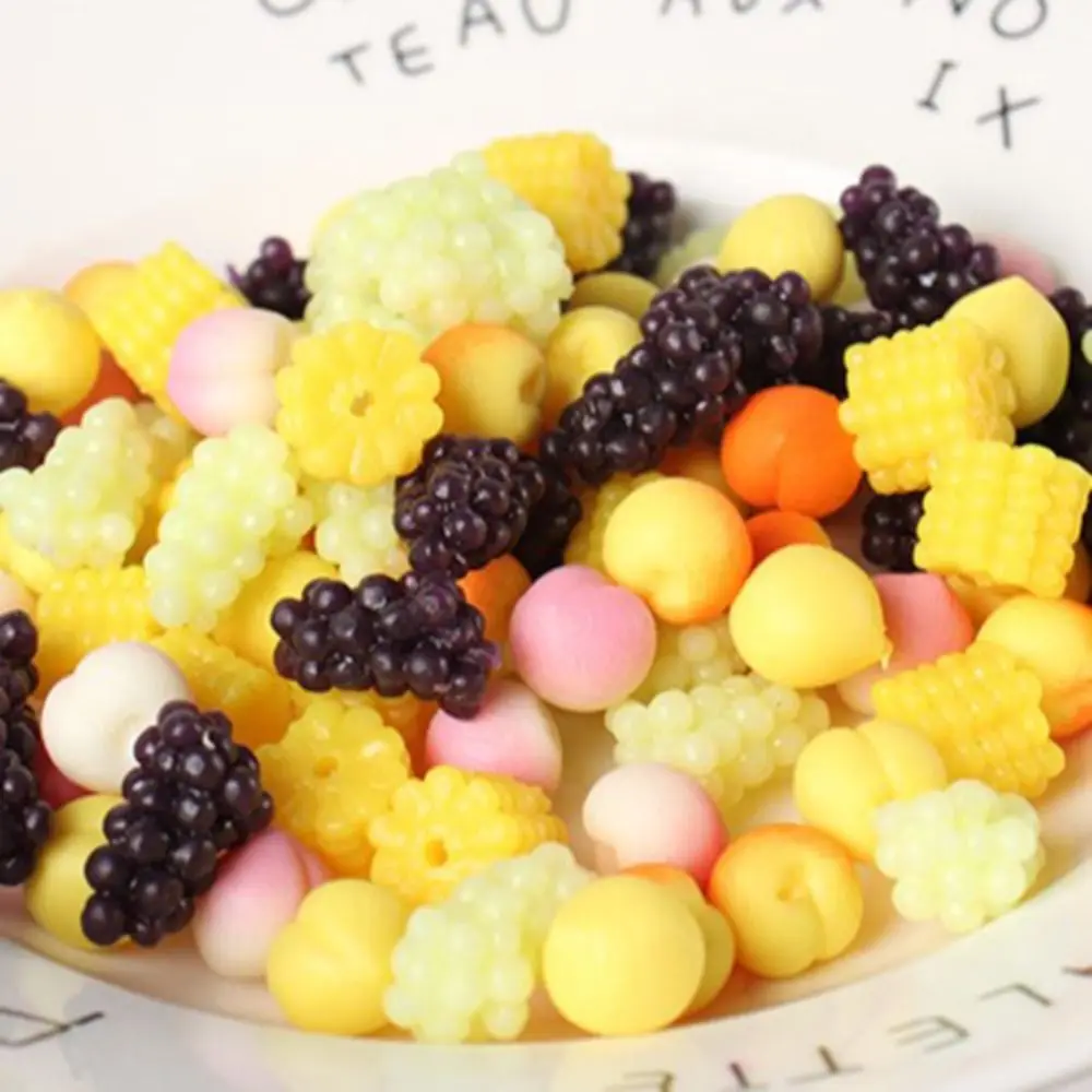 Miniatur Trauben Squeeze Sensorische Spielzeug Zappeln Spielzeug Mais Squeeze Pfirsich Spielzeug Simulation Lebensmittel Mini Simulation Küche Spielzeug Küche Spielzeug