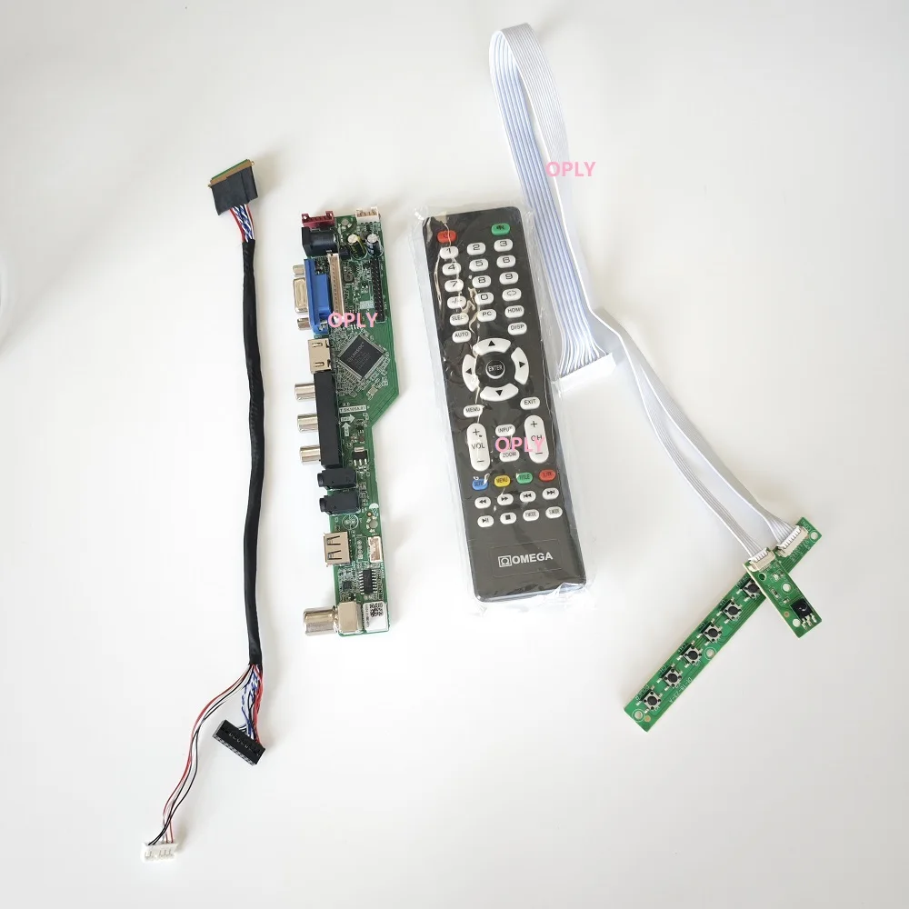 

Для LG LP140WD1 LP140WD1-TLM1 1600X900 14 "HDMI-совместимый RF USB AV VGA аудио ТВ комплект платы контроллера светодиодный экран монитор DIY