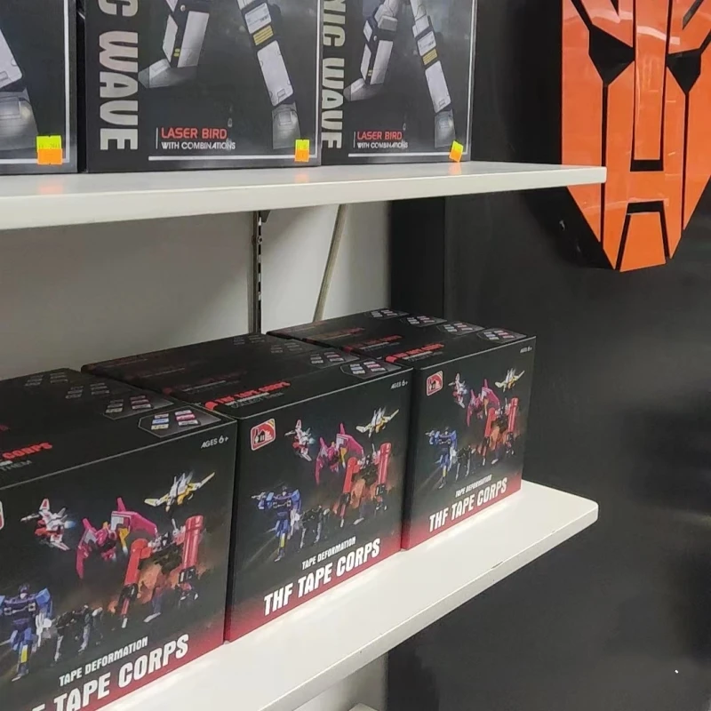 G1 변신 THF 액션 피규어 장난감, THF-01P6 THF01P6 소형 테이프 군단 6 테이프 세트, 아이템 수집 변형 로봇