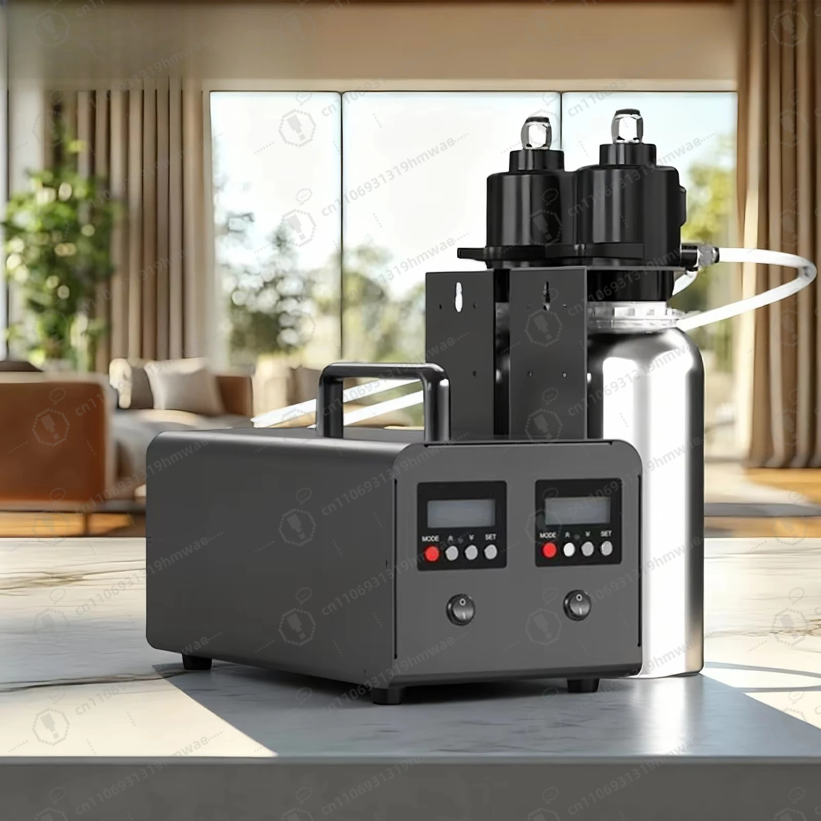 

1000ml ×2 Split Hotel Shopping Mall Large Air Conditioner Diffuser Fresh Air System Dual Nozzle Aromatherapy Sprayer