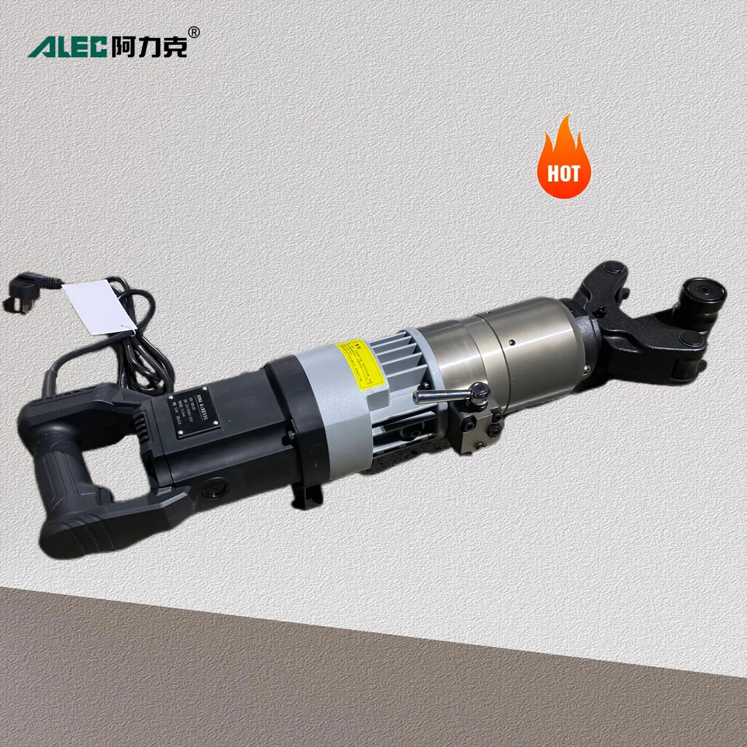 

Портативный гидравлический станок для гибки арматуры, оборудование для обработки круглых стальных прутков