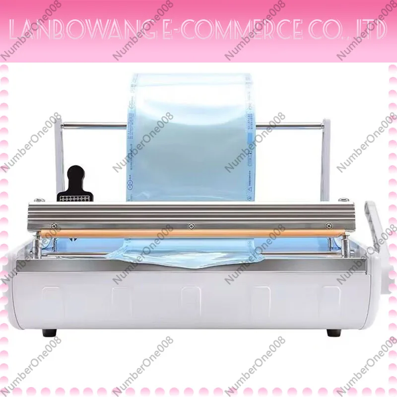 110V/220V 500W Dental Sealing Machine Sterilization Bag Packaging Machine Sterilization Bag Sealing Machine with Stand 0-250Mm