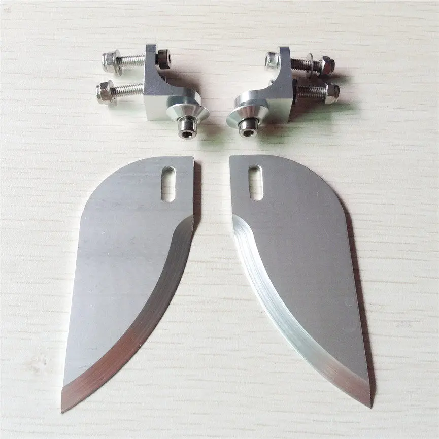 82mm Aluminum Trim Tab, High Speed Turning Fin for Gas RC Boat, Extreme Cornering Assist Water Blade for Model Boat Accessories
