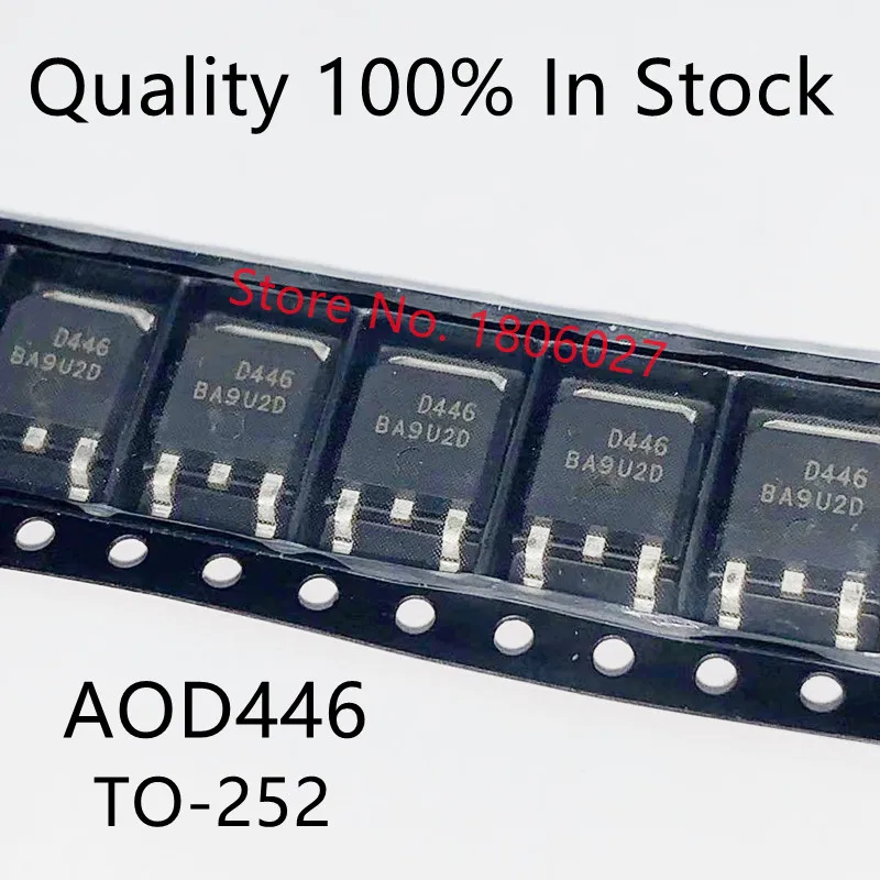 Send free 50pcs   AOD446 /  AOD4286 / AOD458 /  AOD408 / AOD206  TO-252  MOS tube field effect transistor