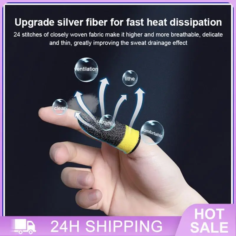 Touchscreen-Fingerabdeckung, empfindlich und bequem, flexibles Baumwollmaterial, hohe Empfindlichkeit, kann mit Ihnen atmungsaktiv getragen werden