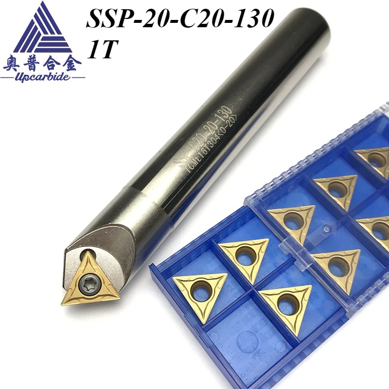 

SSP C20-20-130L-1T Инструмент для снятия фаски с ЧПУ SSP TFD45 градусов для вставок TCMT16T304