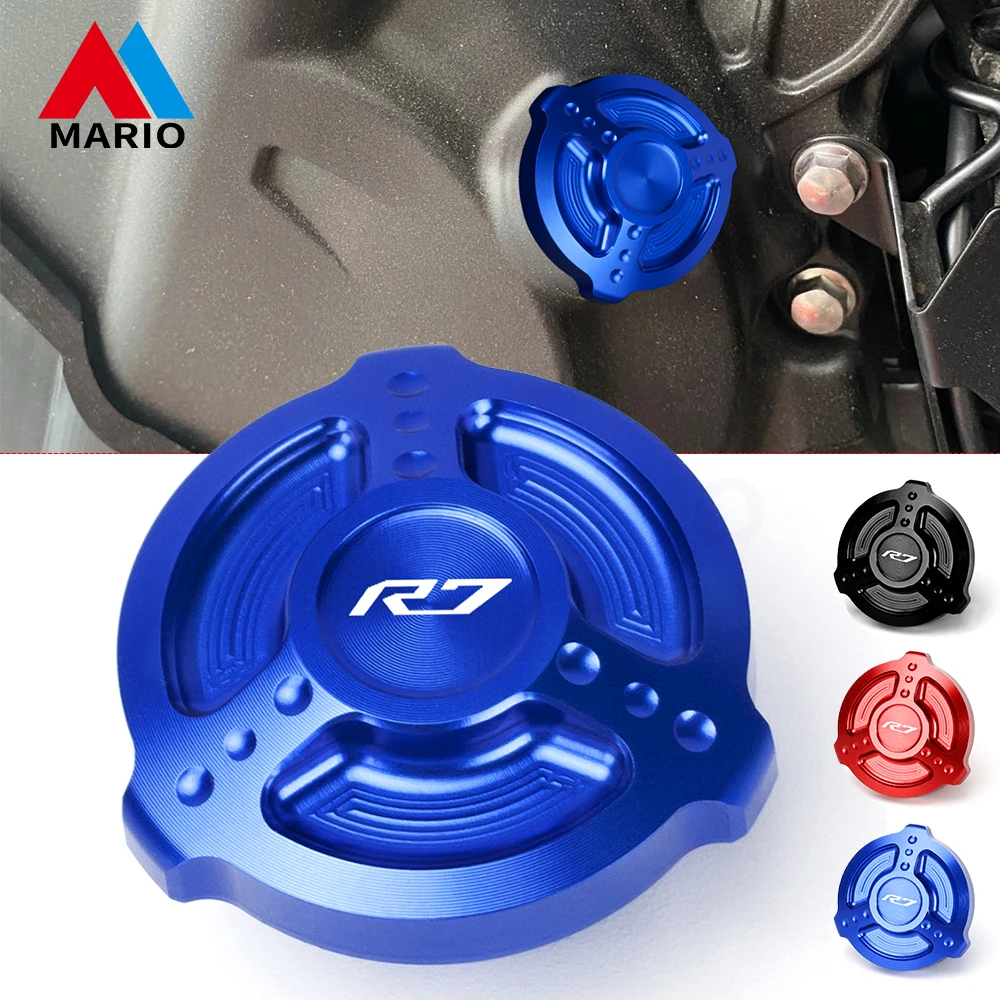 

Motorcycle M27*3 Engine Oil Drain Plug Sump Nut Cup Cover Accessories For YAMAHA YZFR7 YZF-R7 YZF R7 2022 2023