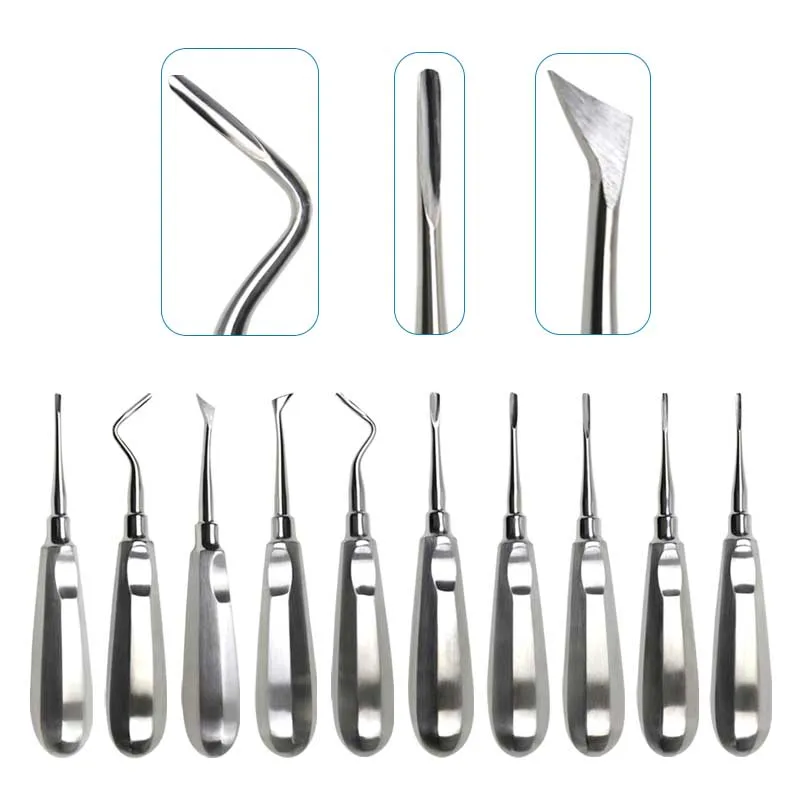 

Зубной элеватор для экстракции, малоинвазивный, из нержавеющей стали, инструмент для удаления зубов, стоматологический инструментарий