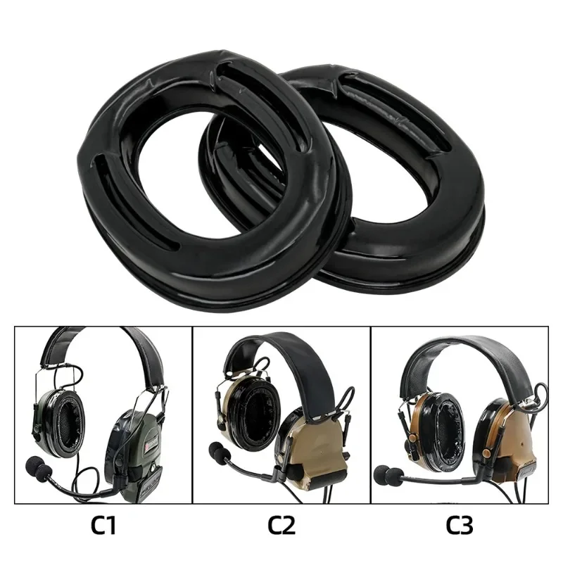 Tactical Headset Adapter Electronic Shooting Earmuffs For 3M TAC300, TAC500 COMTA I II III Tactical Noise Cancelling Headset