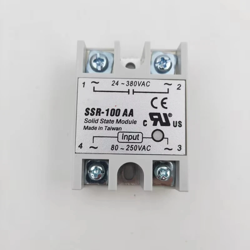 Solid State Relay SSR-(40AA 10AA 15AA 25AA 50AA 60AA 75AA 80AA 90AA 100AA)-H 80-250VAC To 24-380VAC(90-480VAC)