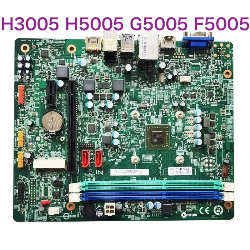 

Материнская плата для Lenovo H3005 H5005 F5005 G5005 CFT3I1 VER; 1,1 5B20H70485, материнская плата, 100% протестирована, ОК, полностью работает