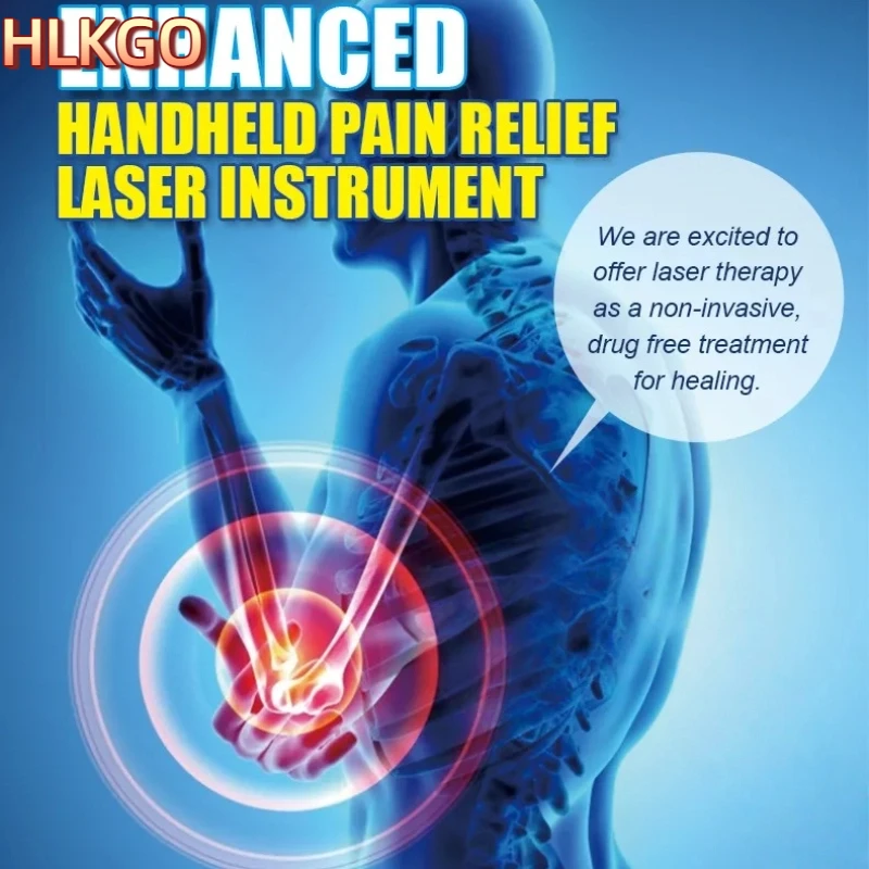 

Handheld Infrared Therapy Wand Red Light & Heat Lamp Combo for Deep Tissue Relief Laser Physiotherapy Device for Home Use
