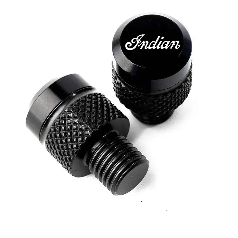 Motorcycle aluminum mirror hole plug screw bolt For Indian FTR 1200 S FTR1200 Carbon / Rally Chief VINTAGE Scout