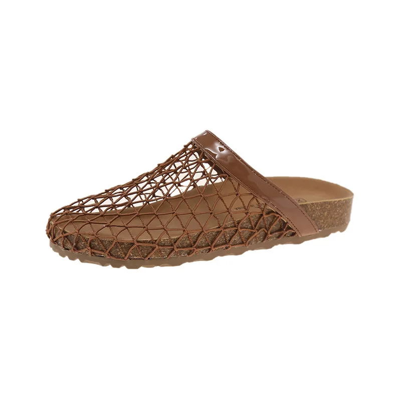 

New Summer Ladies Slippers Fashion Breathable Footbed Beach Slippers Soft Non-slip Ladies Slippers with Arch Support
