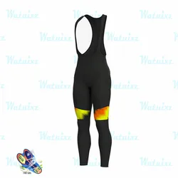 2026 Warm Winter Pants Men's Road Bike Black Cycling Bib Mountain Bike Pantsr Team Thickened 19d Cushion Outdoor Cycling Pants