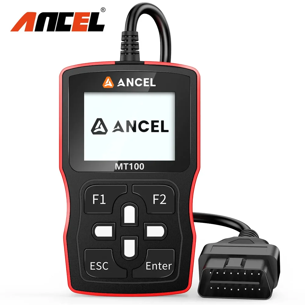 

2023 ANCEL MT100 Motorcycle OBD2 Scanner Diagnostic Tool Code Reader for Engine ABS Motor For YAMAHA HONDA SUZUKI