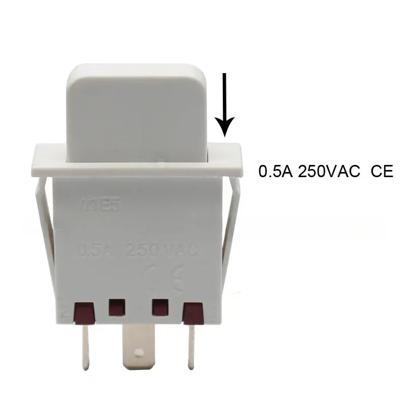 1PC for Bosch Siemens 00607217 refrigerator freezer combination light switch button switch