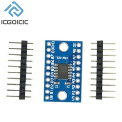 3.3V 5V TXS0108E 8 Channel Logic Level Converter Convert TTL Bi-directional Mutual Convert For Arduino