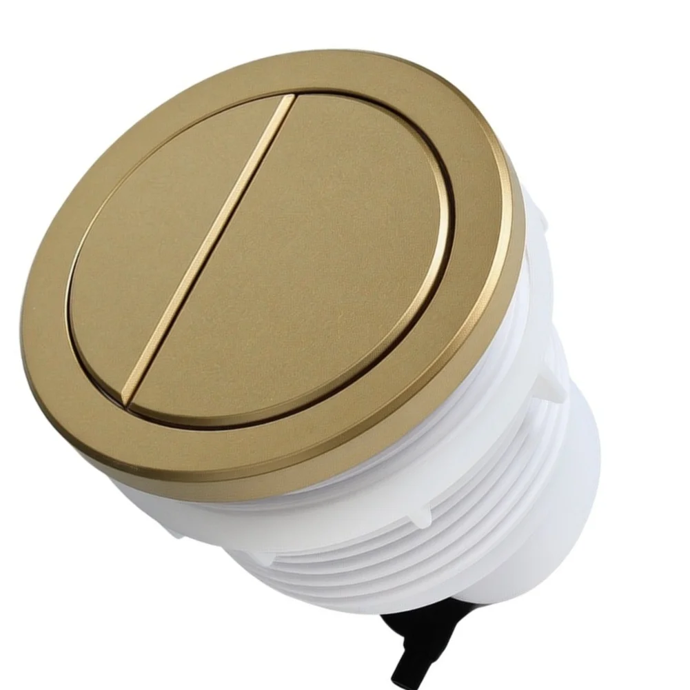 Toilet Flush Button Kit Dual Flush Valve Replacement Button Round Valve Push Button For Cistern Bathroom Toilet Accessories