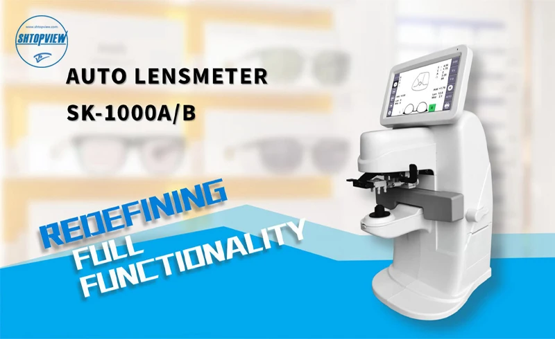 Multifunctionele automatische lensmeter nauwkeurigheid, gemakkelijke comfortabele lensmeter