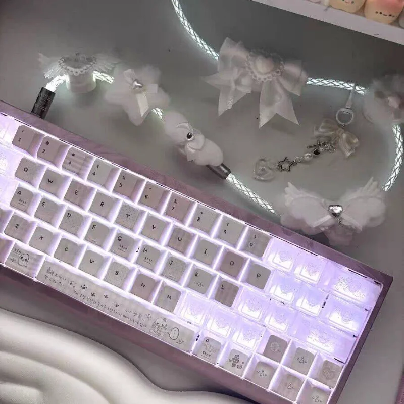 1.3m 8k Rgb Aviator Cable Support 8k Return Rate Magnetic Mechanical Keyboard Cable Desktop Decoration Accessories