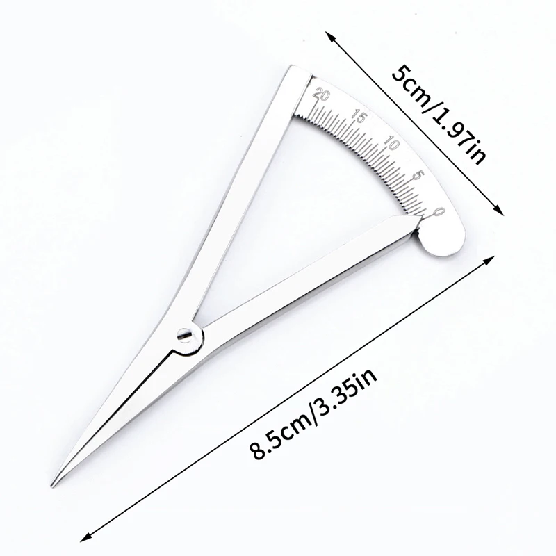 1Pcs Double Eyelid Surgical Instrument Buried Thread Positioning Designer Ophthalmology Compass Ruler Measuring Tool Makeup Tool