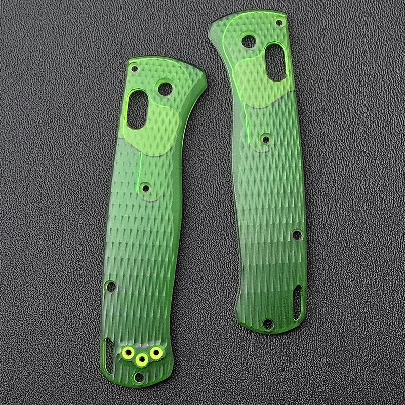 3 Colors Transparent Acrylic Grip Handle Scale Patches For Genuine BM Benchmade Bugout 535 Knives DIY Making Accessories Parts