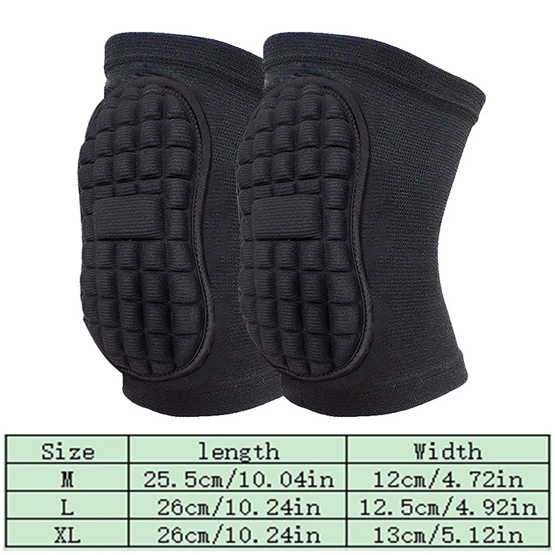 Ginocchiere protettive in spugna da 1 paio per pallavolo, ginocchiera di supporto per ginocchio morbida e traspirante per donna uomo sport danza calcio