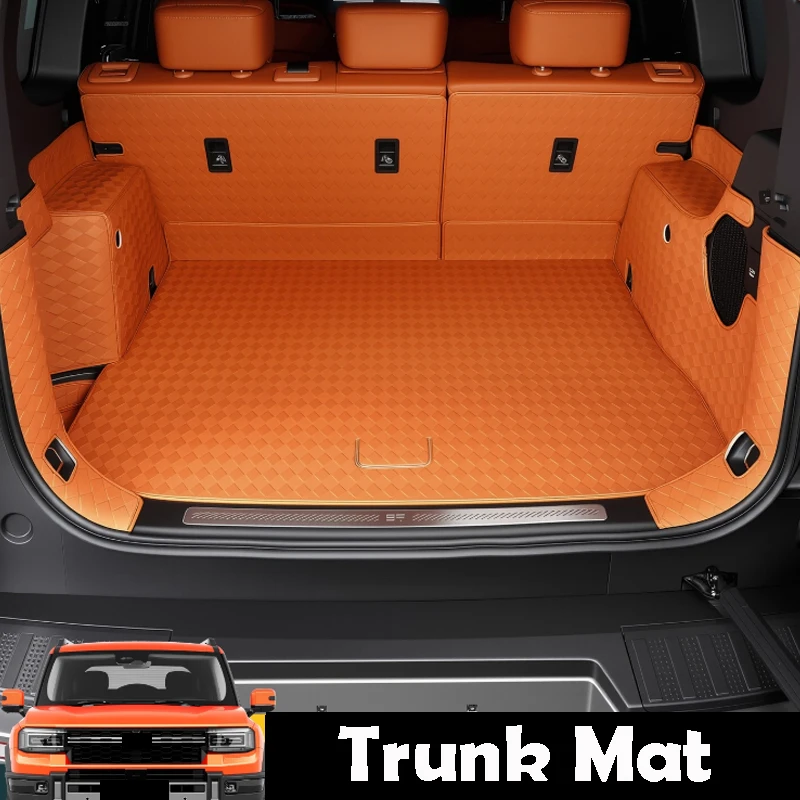 

Для Chery Jetour G700 2025 2026, коврик в багажник автомобиля, полностью закрытая накладка на заднюю дверь, специальные водонепроницаемые износостойкие автомобильные аксессуары