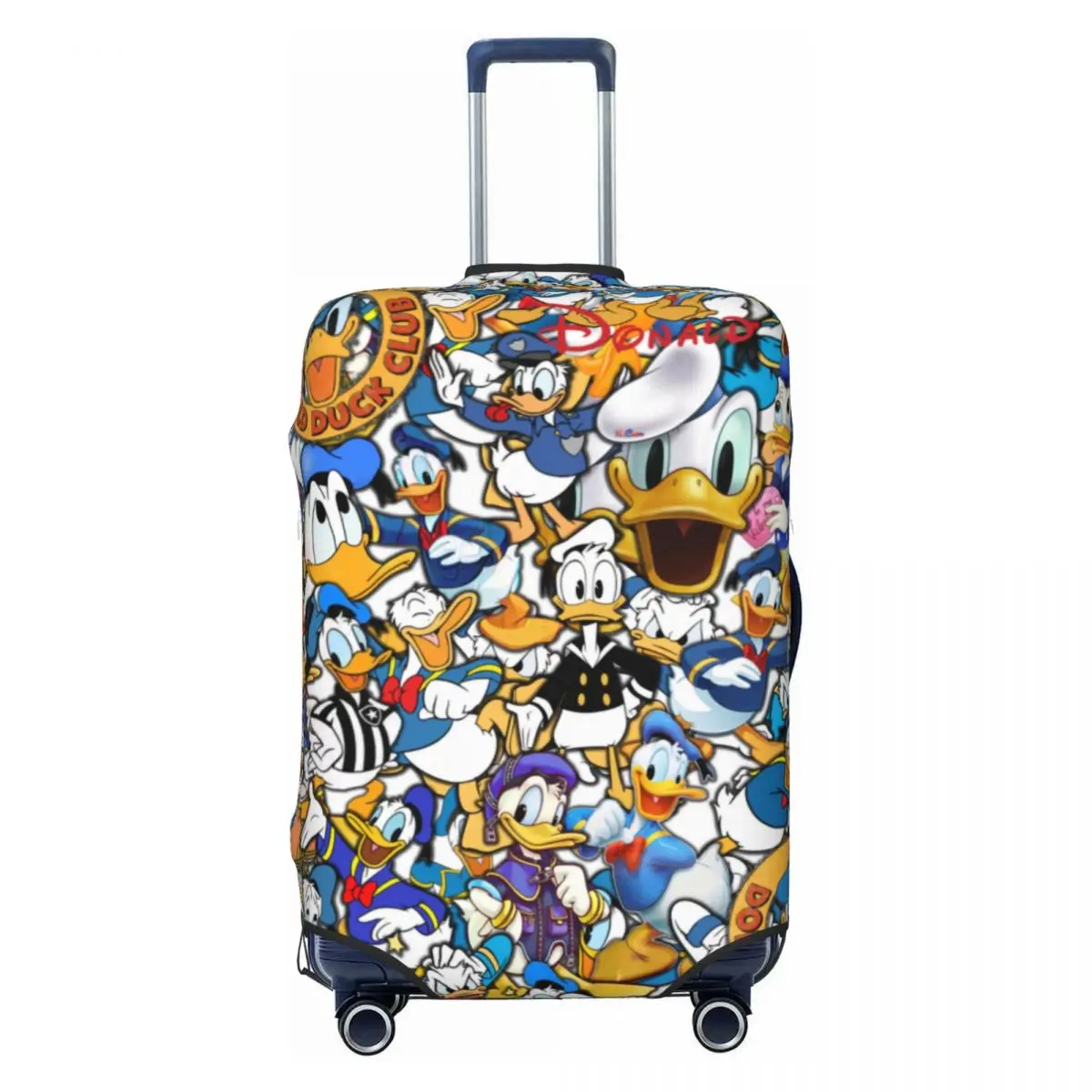 

Пользовательские чехлы для багажа с Микки Маусом Дональдом Даком, милые дорожные чехлы для чемоданов 18-32 дюймов