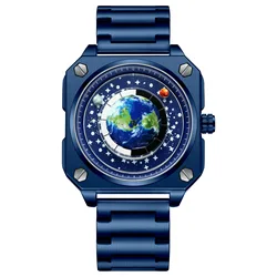 2026 Earth Wristwatch Business Male Student Watches Planet Personalized Creative Wormhole New Concept Men Fashion Quartz Watches