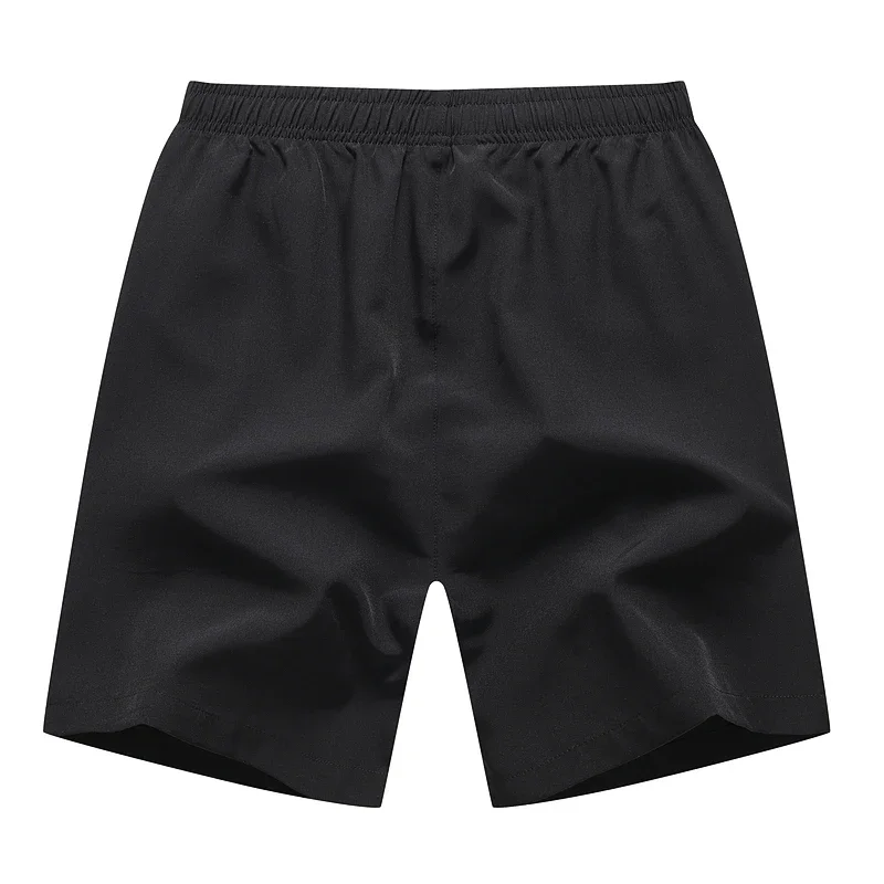 Men Shorts Super Size M-8XL 2024 Summer New Outdoor Sports Fitness Jogging Solid Color Casual Short Pants Fashion Men Clothing