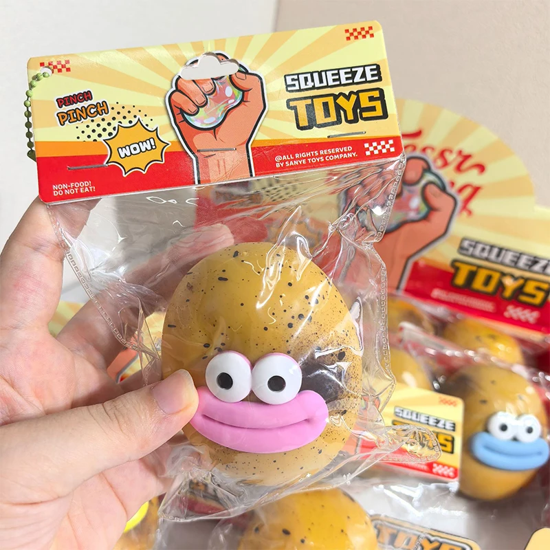 Creative Big Mouth Potato Squishy Pinch Slow Rebound Soft Office Home Decoration Asmr Sensory Decompression Pressure Ball Gifts