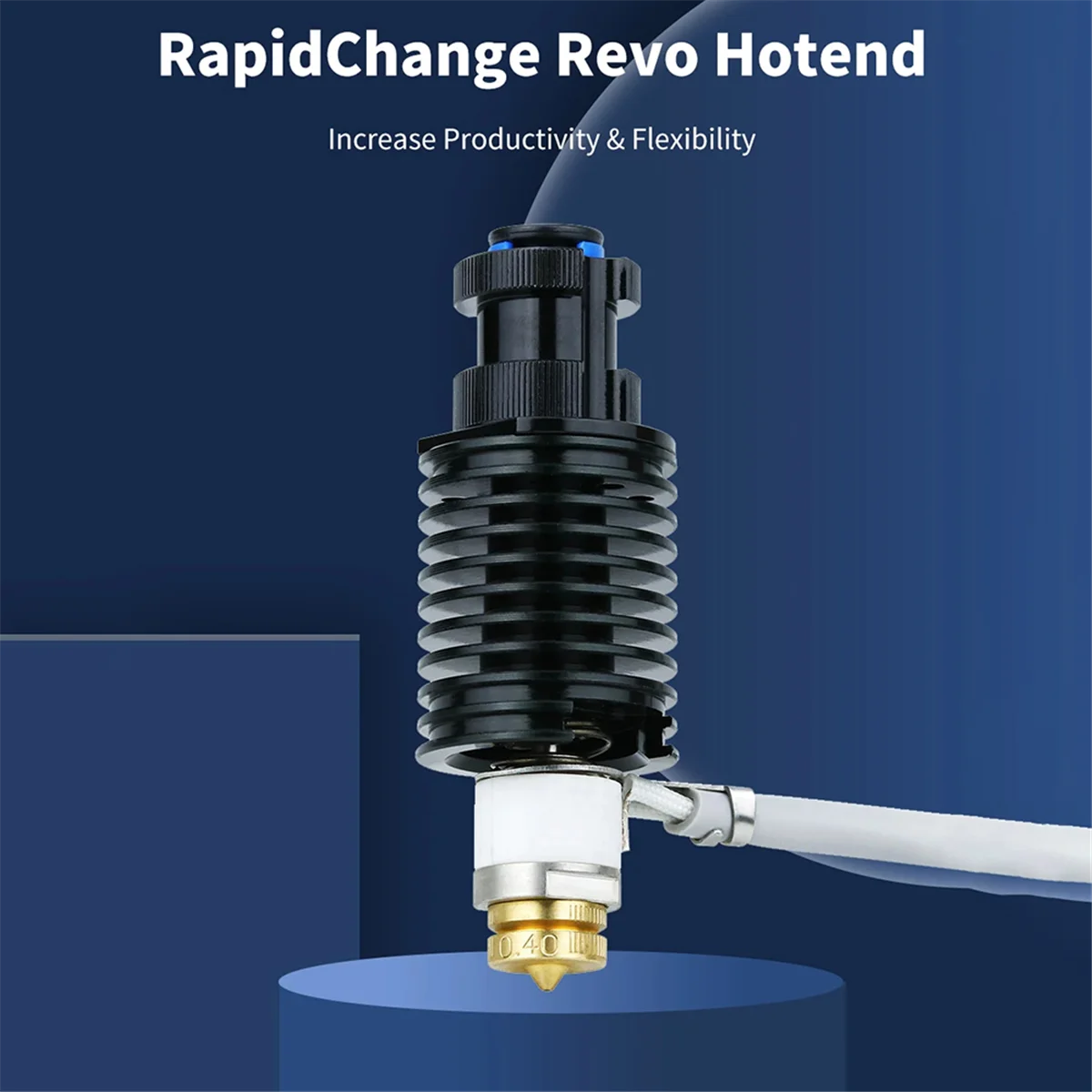 New A26P For E3D Revo Hotend Kit V6 Radiator Brass Nozzle Ceramic Heating Core 104Nt Thermistor for E3D Revo 3D Printer Parts