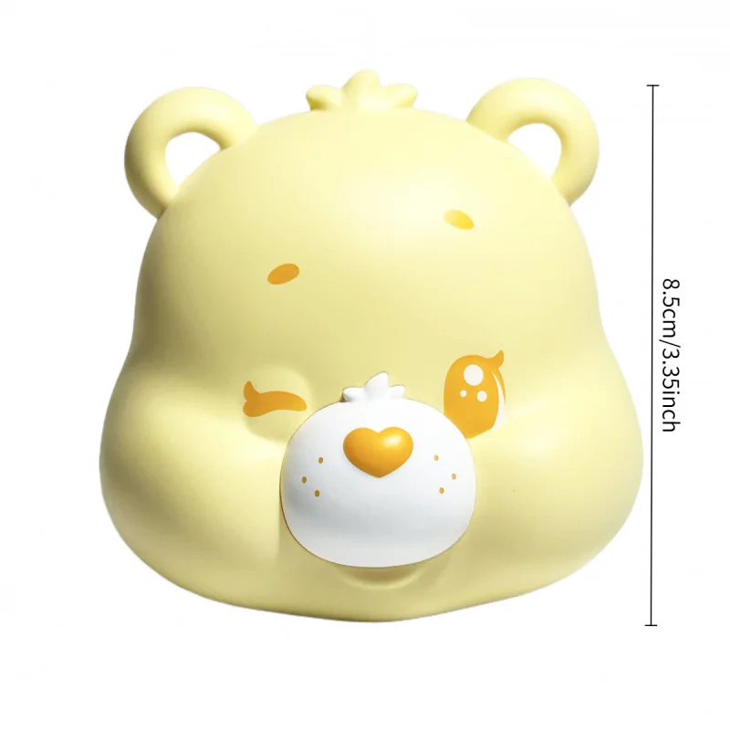 Figuras de acción CareBears, modelo de juguete, lindos osos de cuidado, muñeca de cabeza grande, adorno de escritorio, Anime, regalos de cumpleaños y Navidad para niños