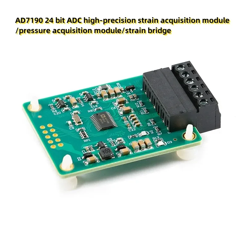 AD7190 24 bit ADC high-precision strain acquisition module/pressure acquisition module/strain bridge